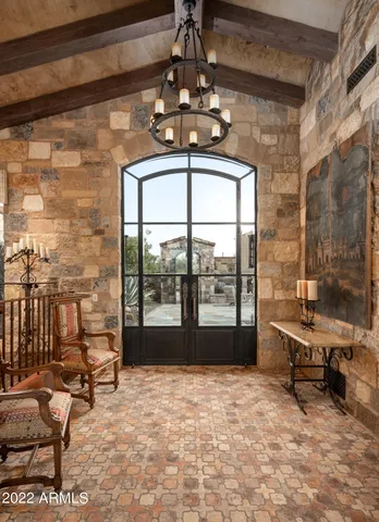 a very nice looking room with a large window