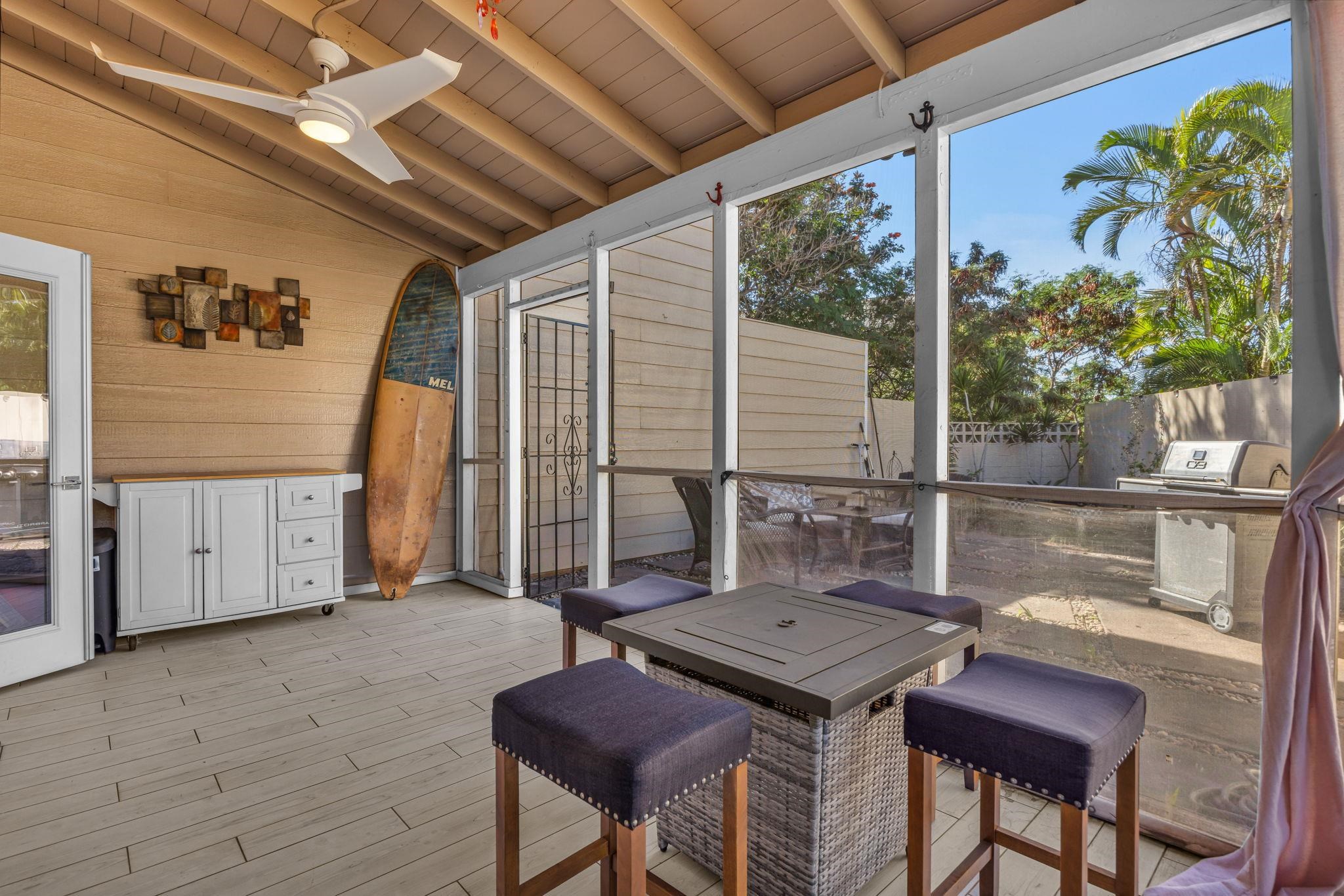 100 Auhana Road, Unit 103 Kihei, HI 96753 - Photo 14 of 43 a view of an outdoor space with seating area