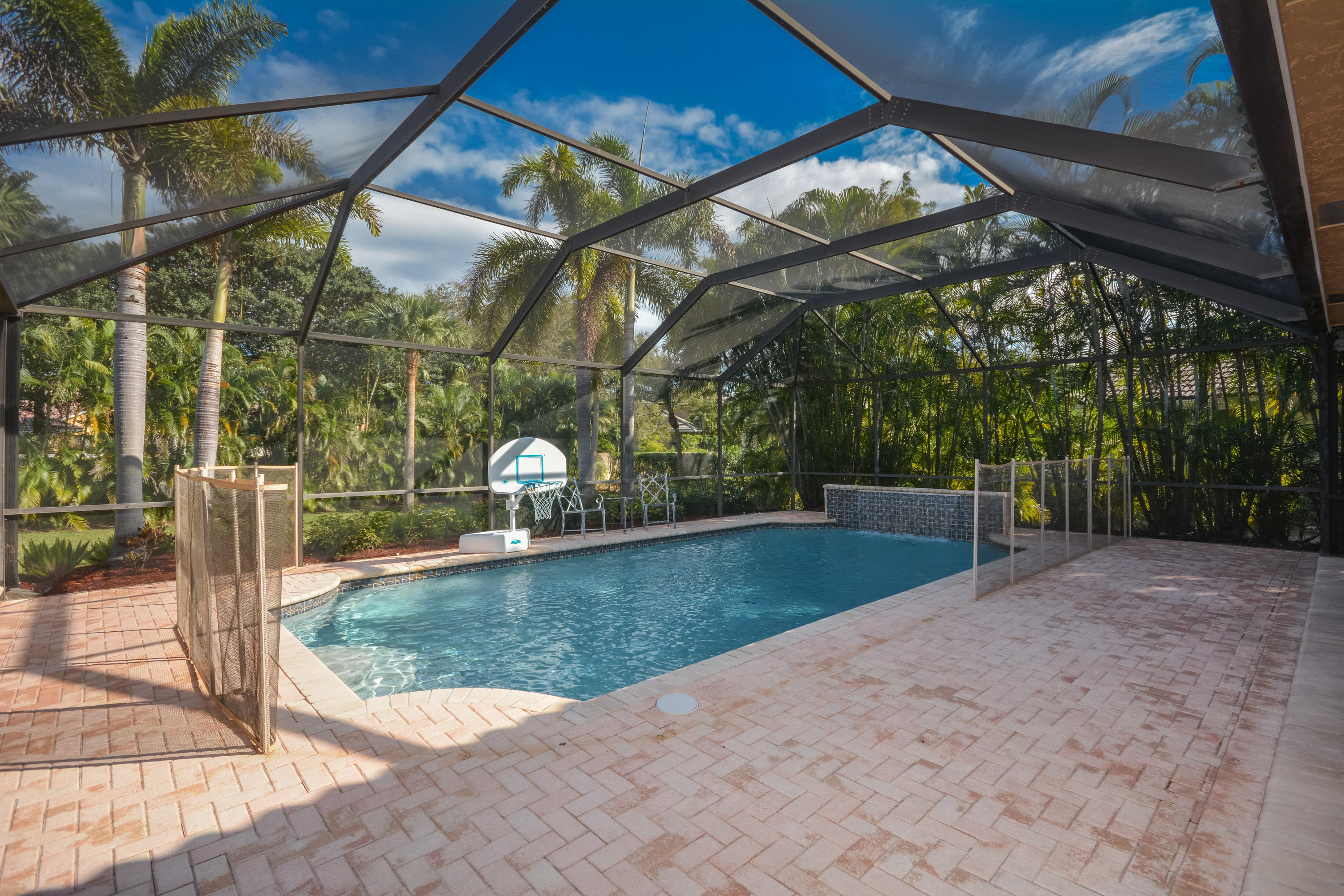 1680 Parkside Circle South Boca Raton, FL 33486 - Photo 5 of 28 screened pool