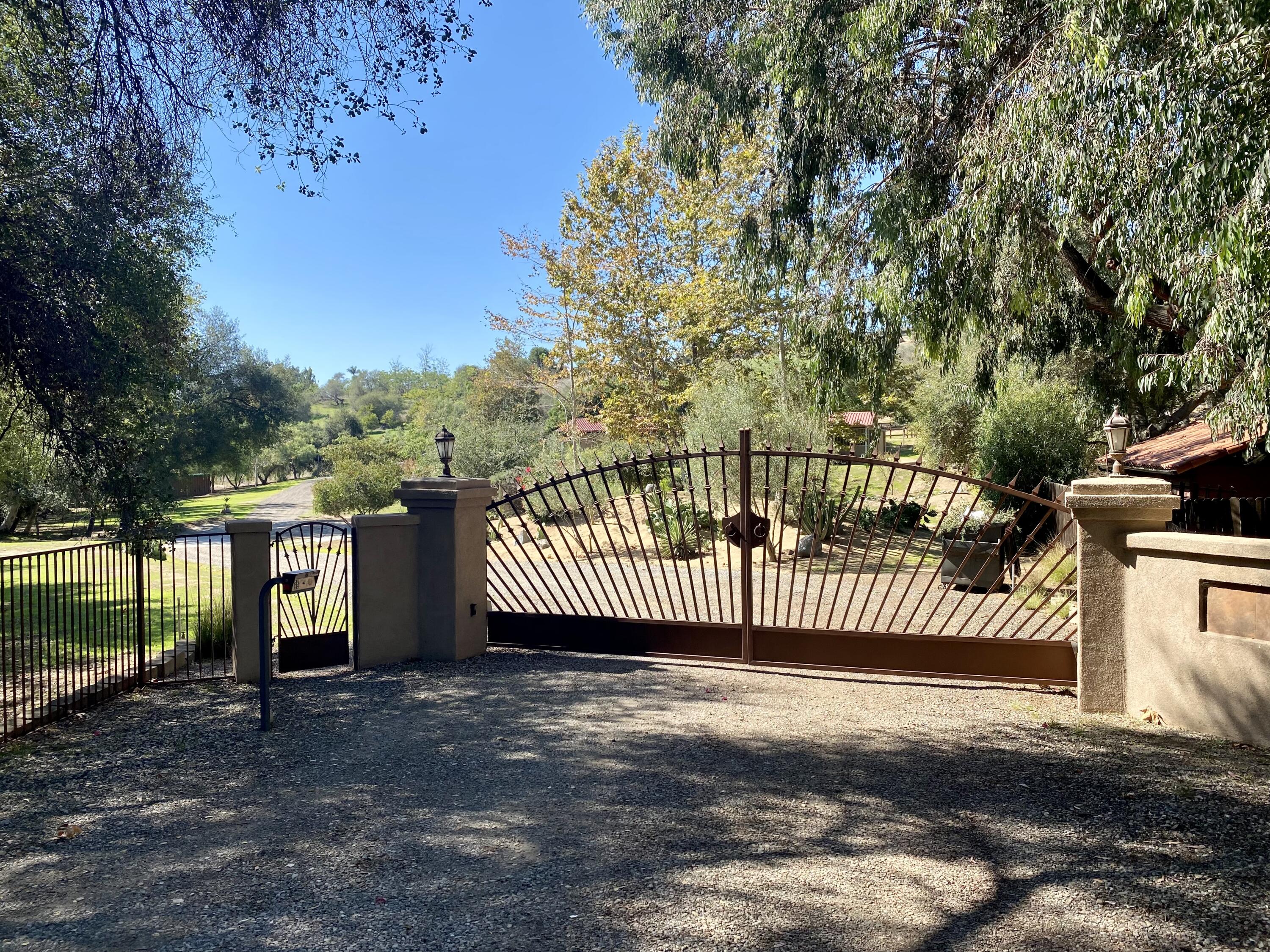 3705 La Canada Road Fallbrook, CA 92028 - Photo 2 of 68 a view of a porch with a yard