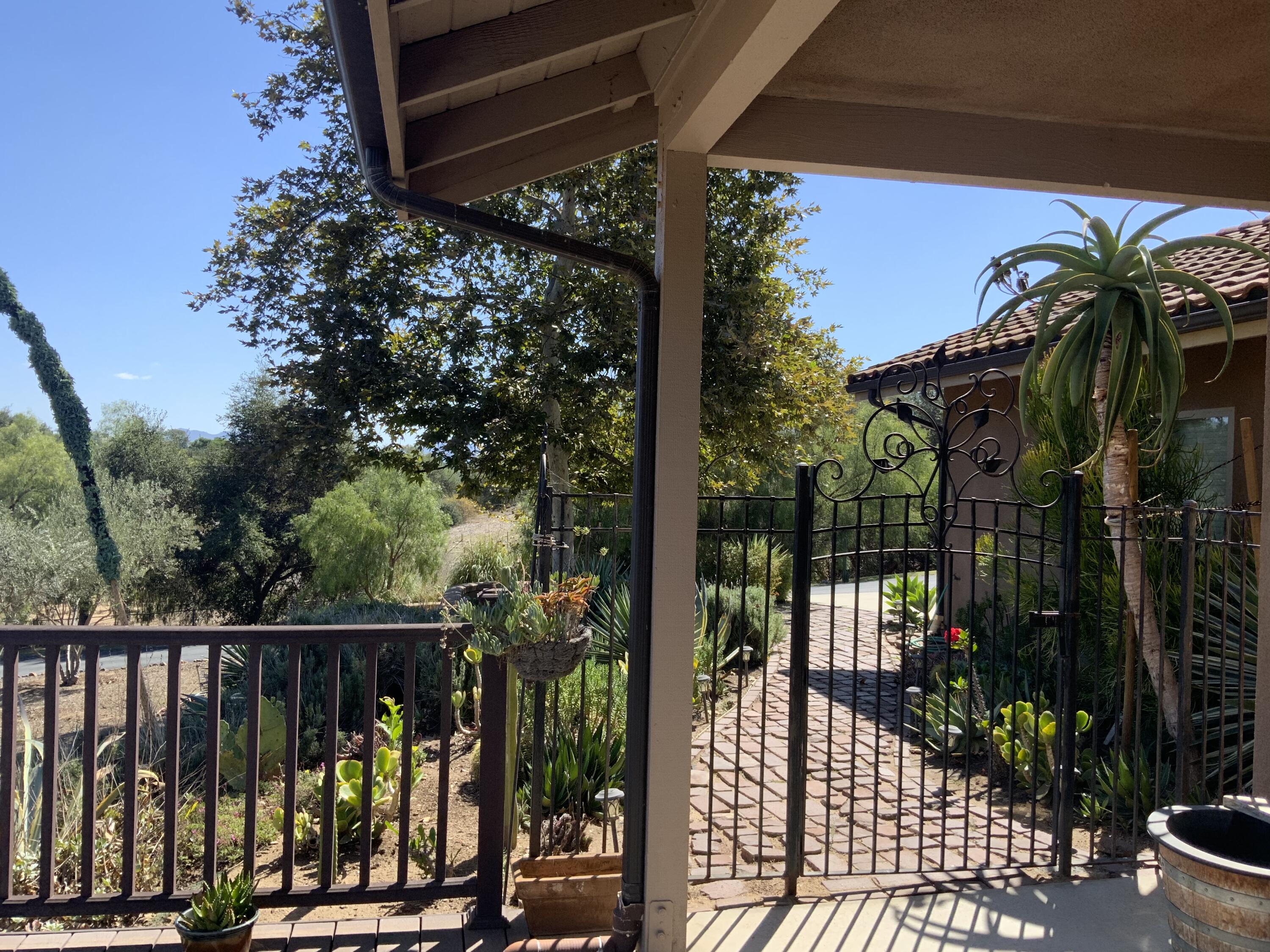 3705 La Canada Road Fallbrook, CA 92028 - Photo 17 of 68 a view of balcony with wooden floor