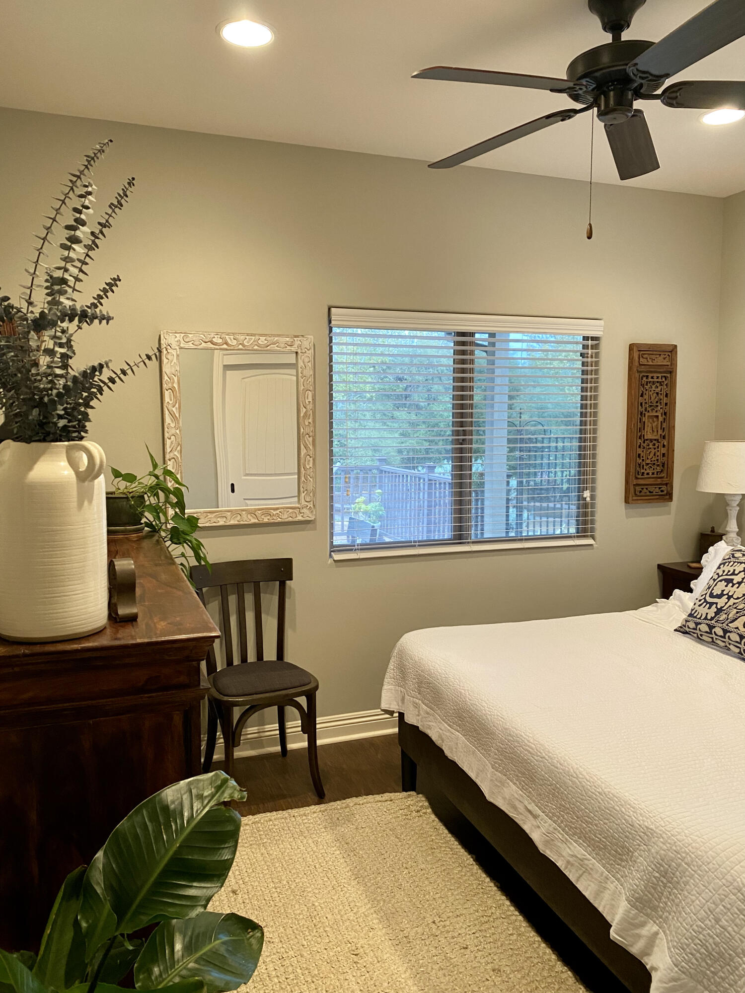 3705 La Canada Road Fallbrook, CA 92028 - Photo 27 of 68 a bedroom with a bed dresser and a window
