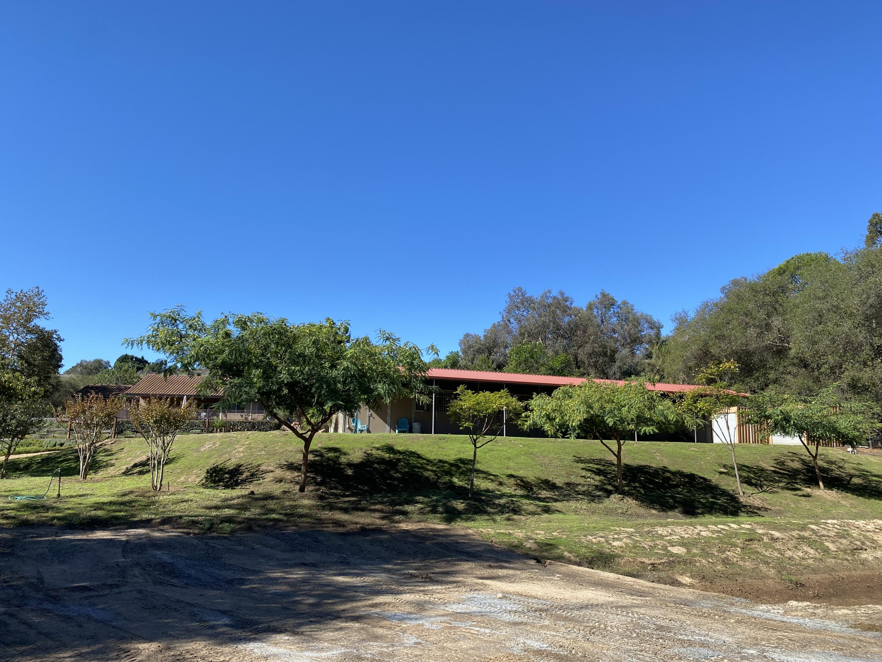 3705 La Canada Road Fallbrook, CA 92028 - Photo 57 of 68 a view of a house with a yard