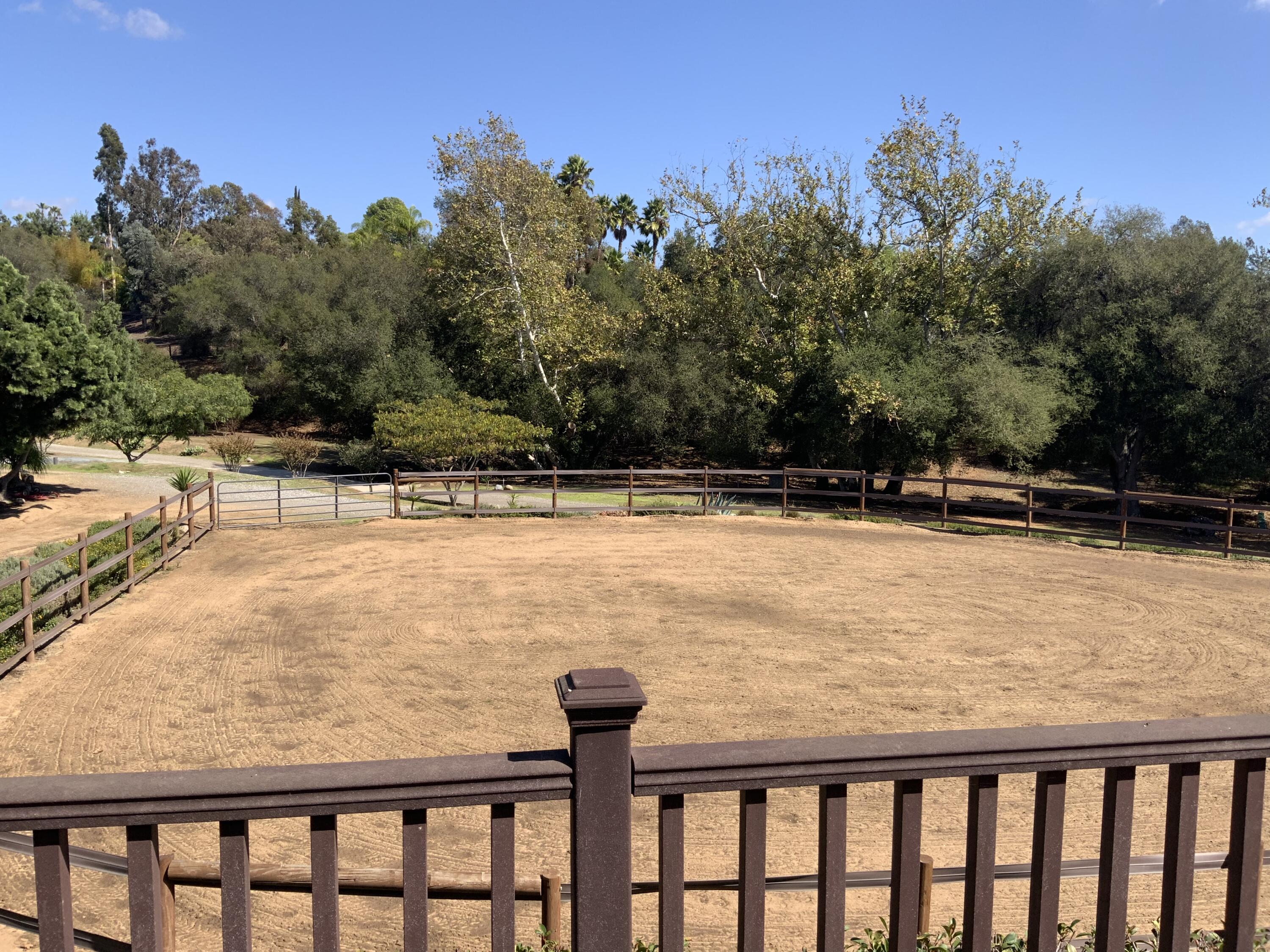 3705 La Canada Road Fallbrook, CA 92028 - Photo 58 of 68 a view of a swimming pool with a yard