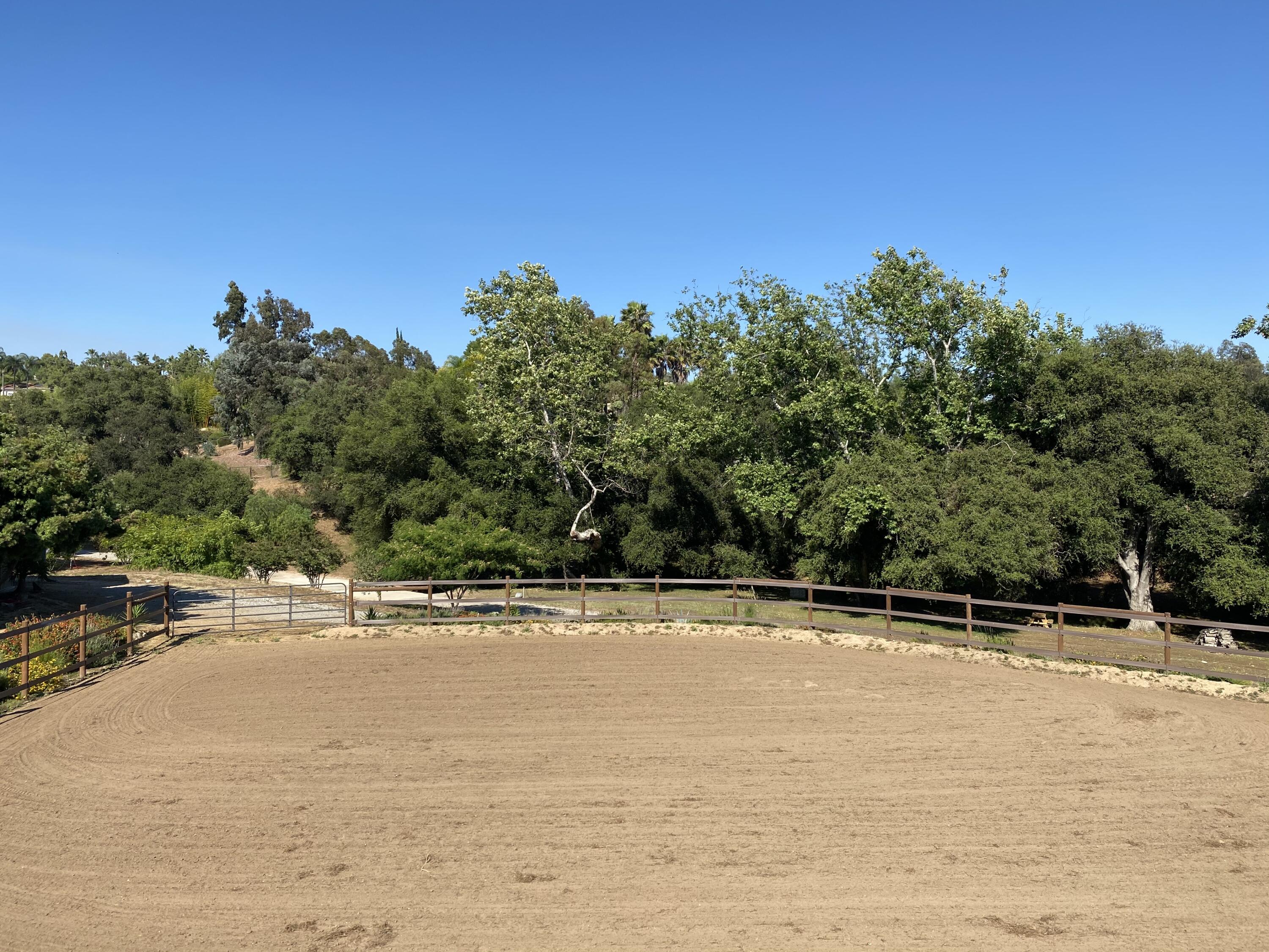 3705 La Canada Road Fallbrook, CA 92028 - Photo 66 of 68 a view of a swimming pool and an outdoor space