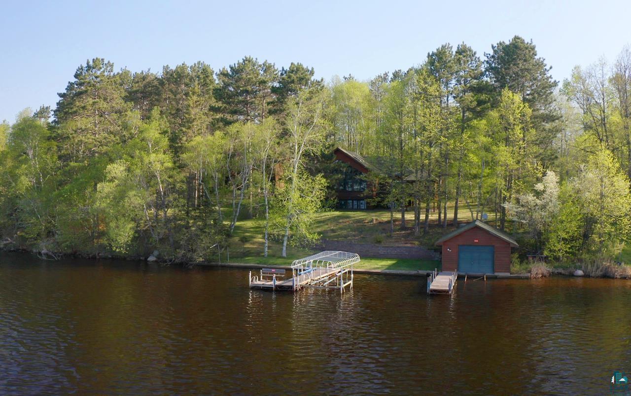 1880 Everett Bay Road Tower, MN 55790 - Photo 45 of 50 Dock featuring boat lift and a water view