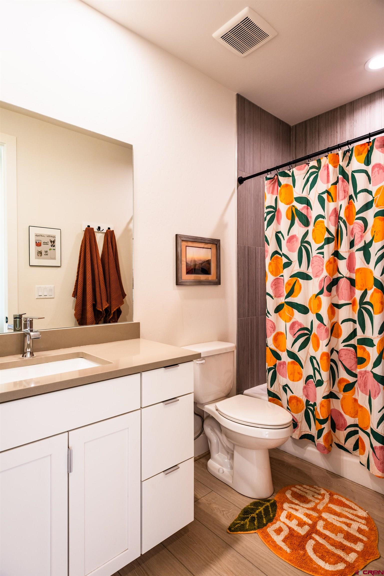101 Elevation Drive Durango, CO 81303 - Photo 19 of 25 a bathroom with a toilet sink and shower