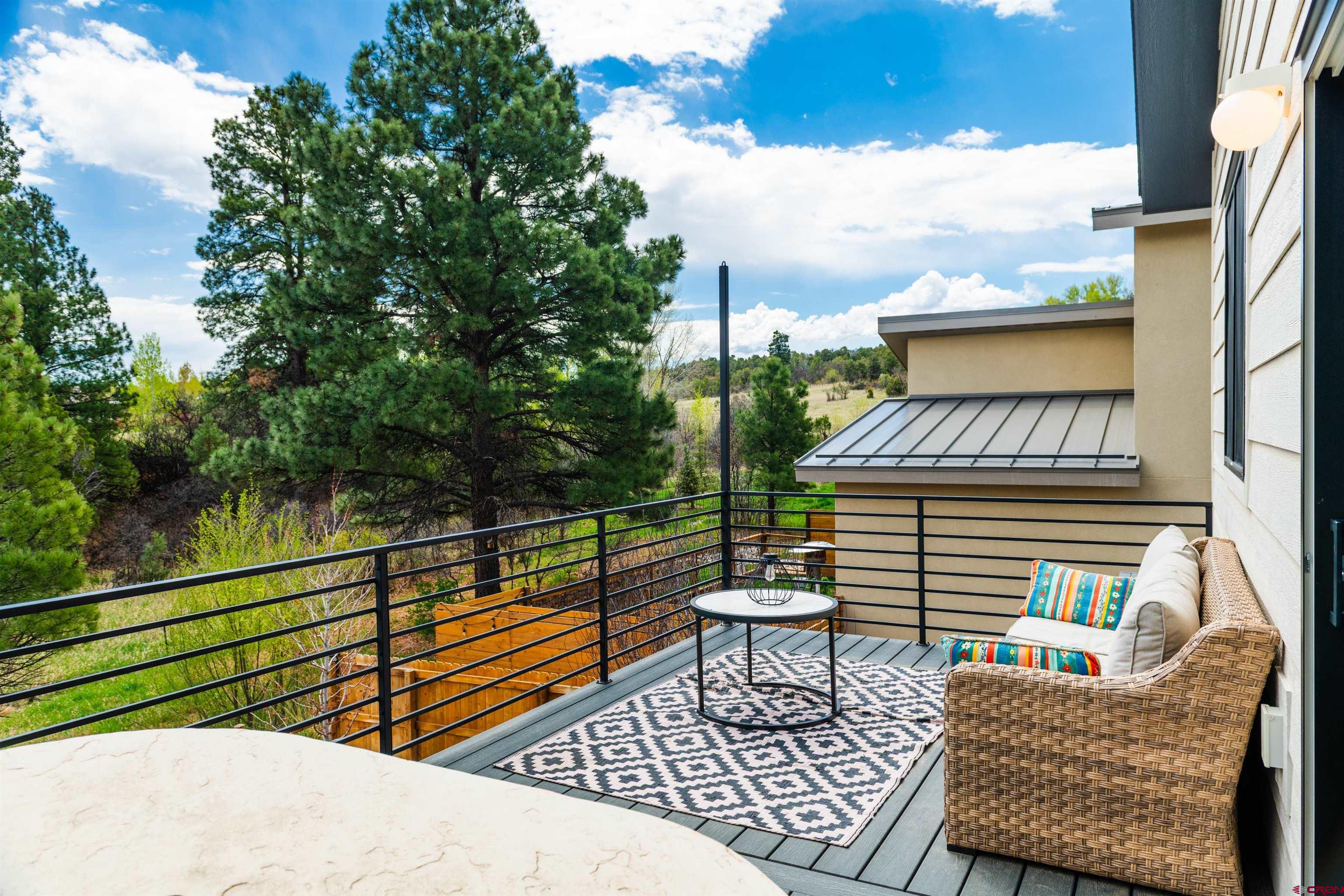 101 Elevation Drive Durango, CO 81303 - Photo 10 of 25 a balcony with view of outdoor space