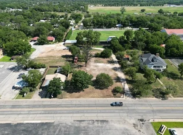 an aerial view of a