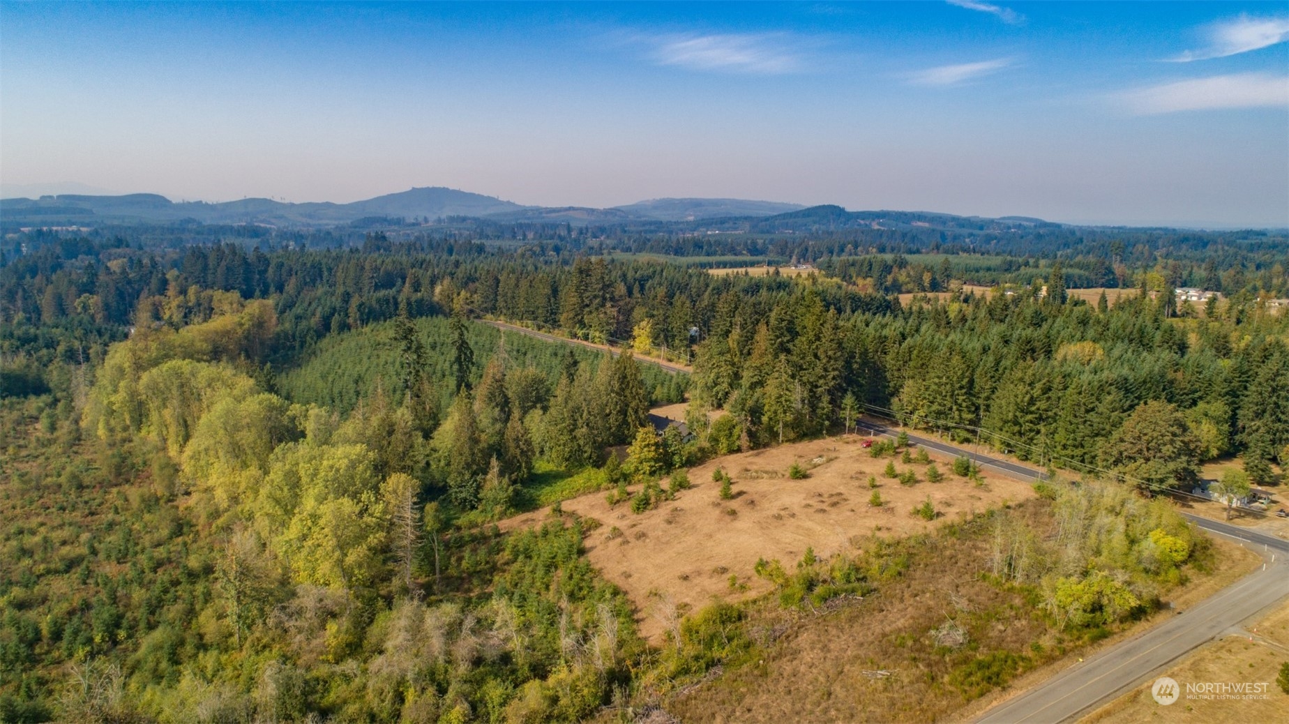 690 Nevil Road Winlock, WA 98596 - Photo 2 of 11 a view of a lake with a mountain in the background