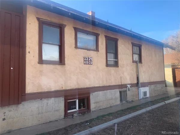 a view of front door