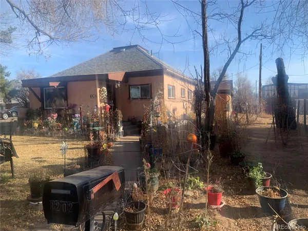 a view of a garage of a building