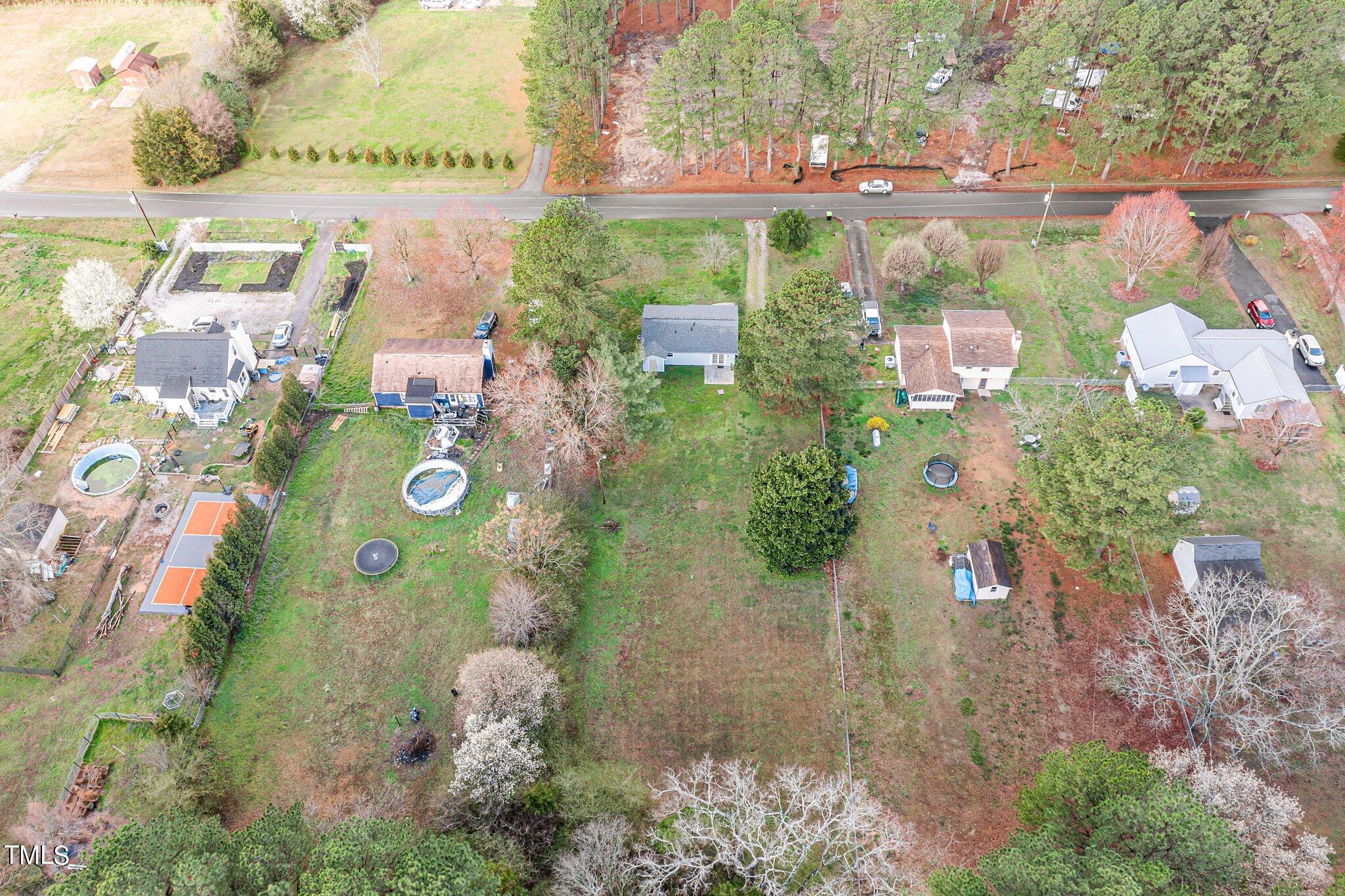 1129 Bermuda Run Knightdale, NC 27545 - Photo 25 of 34 a aerial view of a house with yard