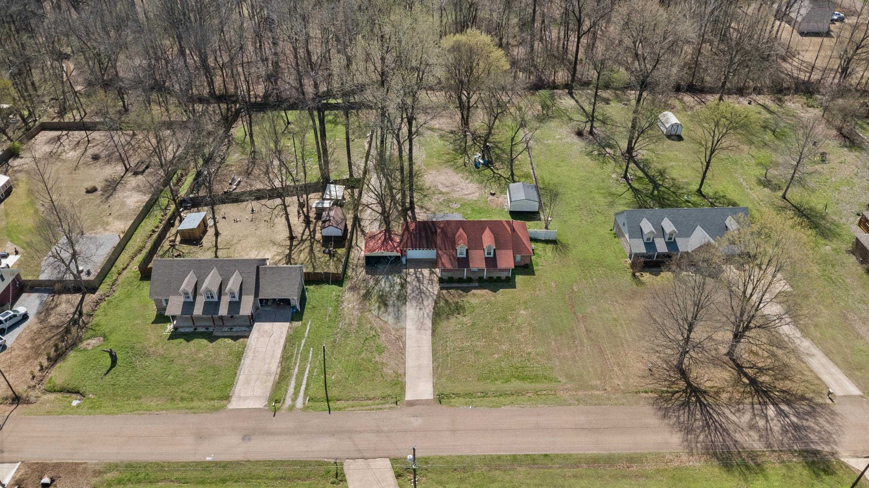 511 Rae Drive Munford, TN 38058 - Photo 24 of 30 an aerial view of residential house with outdoor space