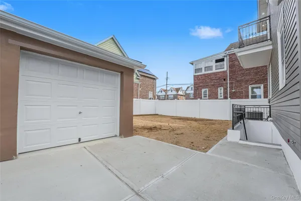 front view of a house with a outdoor space
