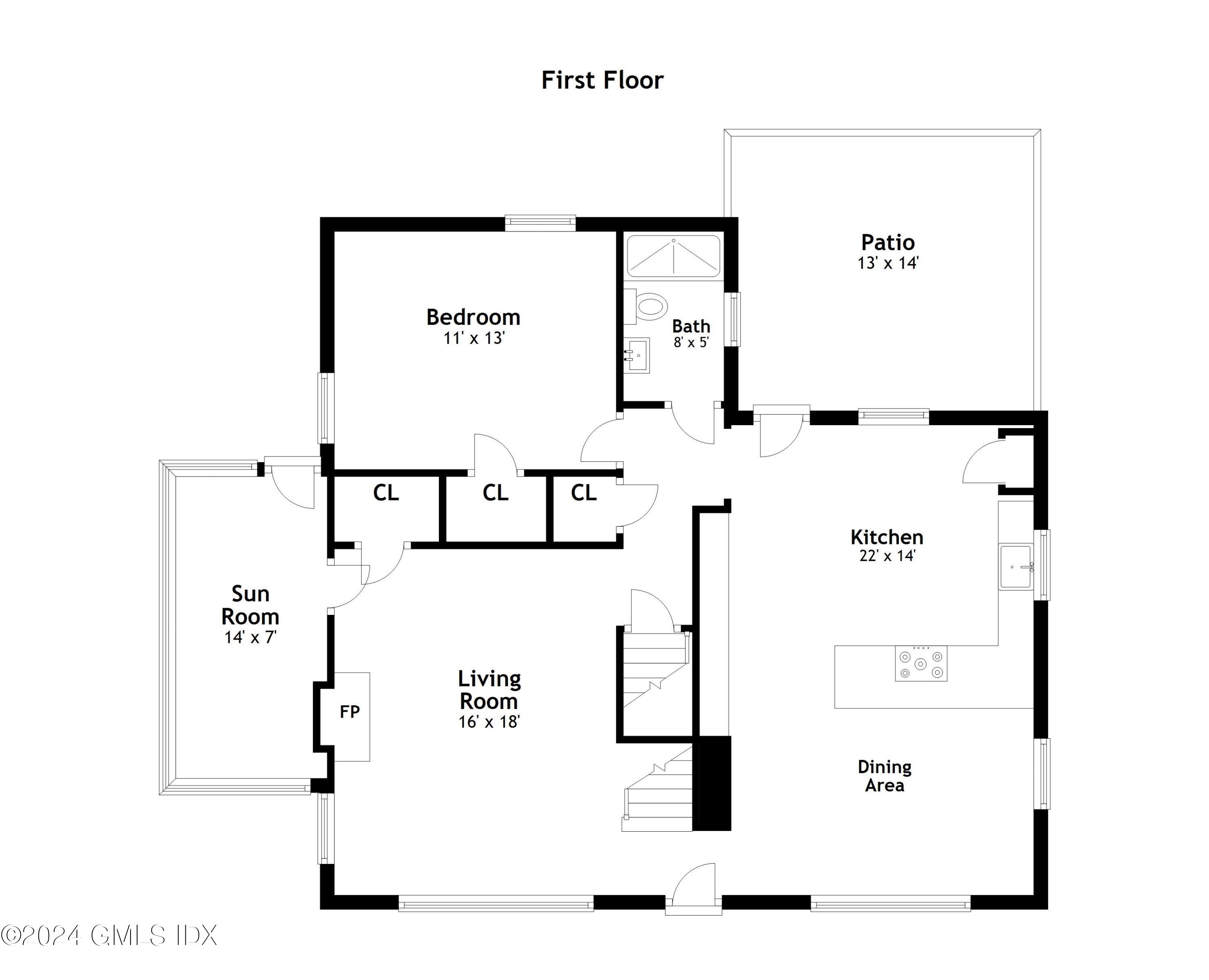 7 Hoover Road Riverside, CT 06878 - Photo 26 of 28 a picture of a wall with a white building