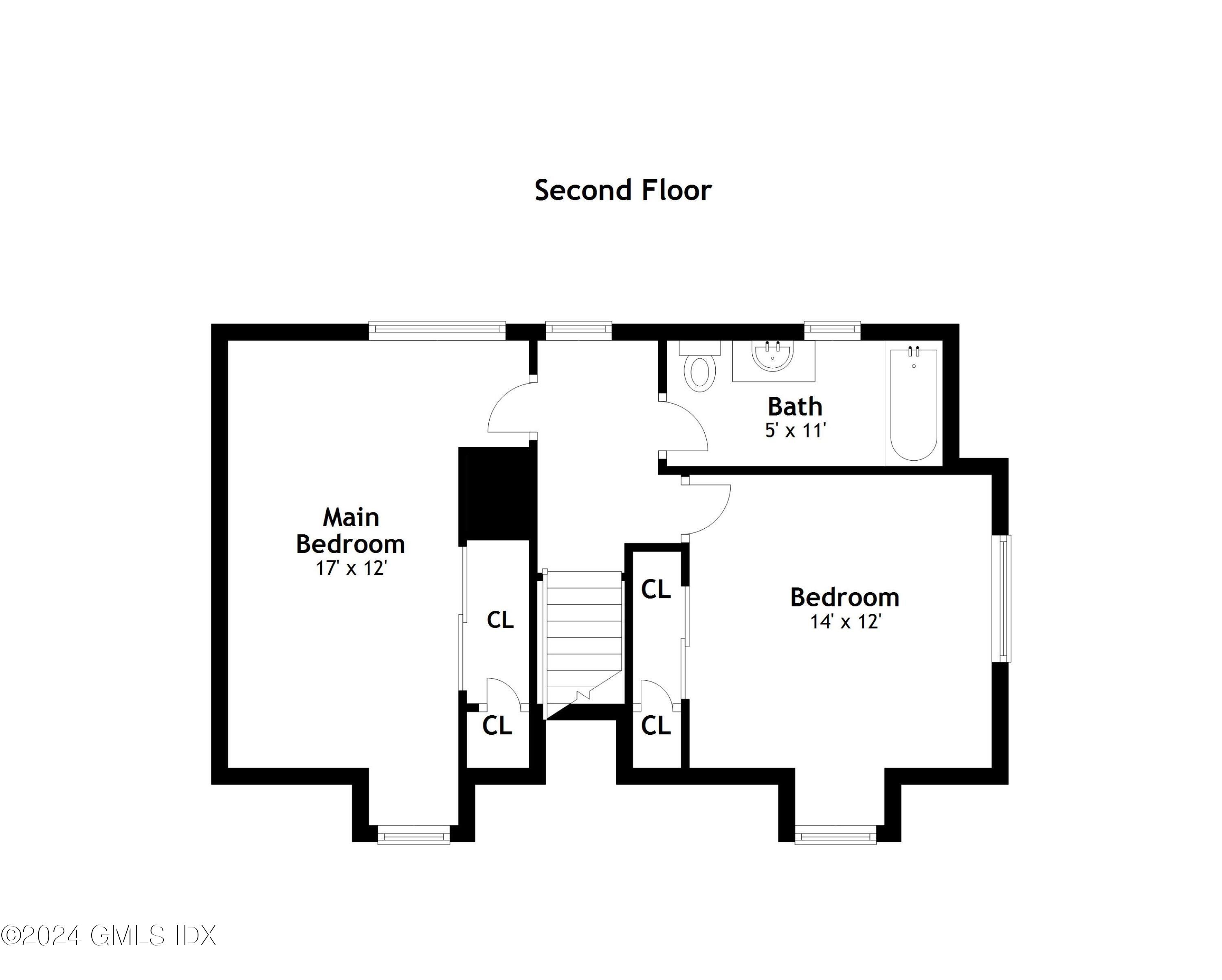 7 Hoover Road Riverside, CT 06878 - Photo 27 of 28 a picture of a bench in a white building