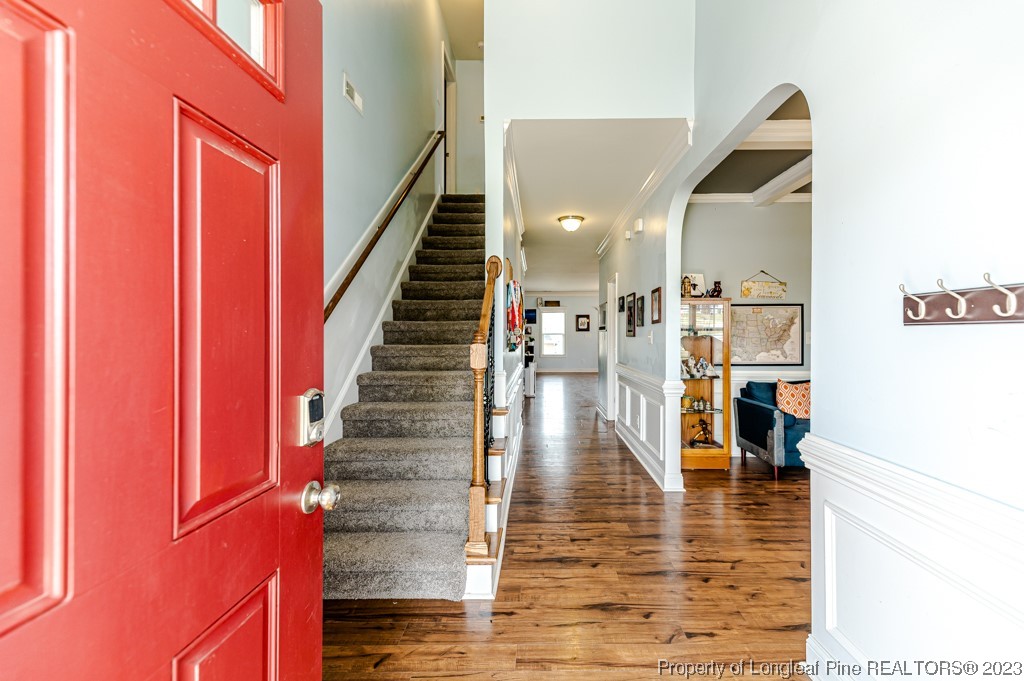 100 Lothian Ln. Cameron, NC 28326 - Photo 5 of 45 a view of entryway and hall