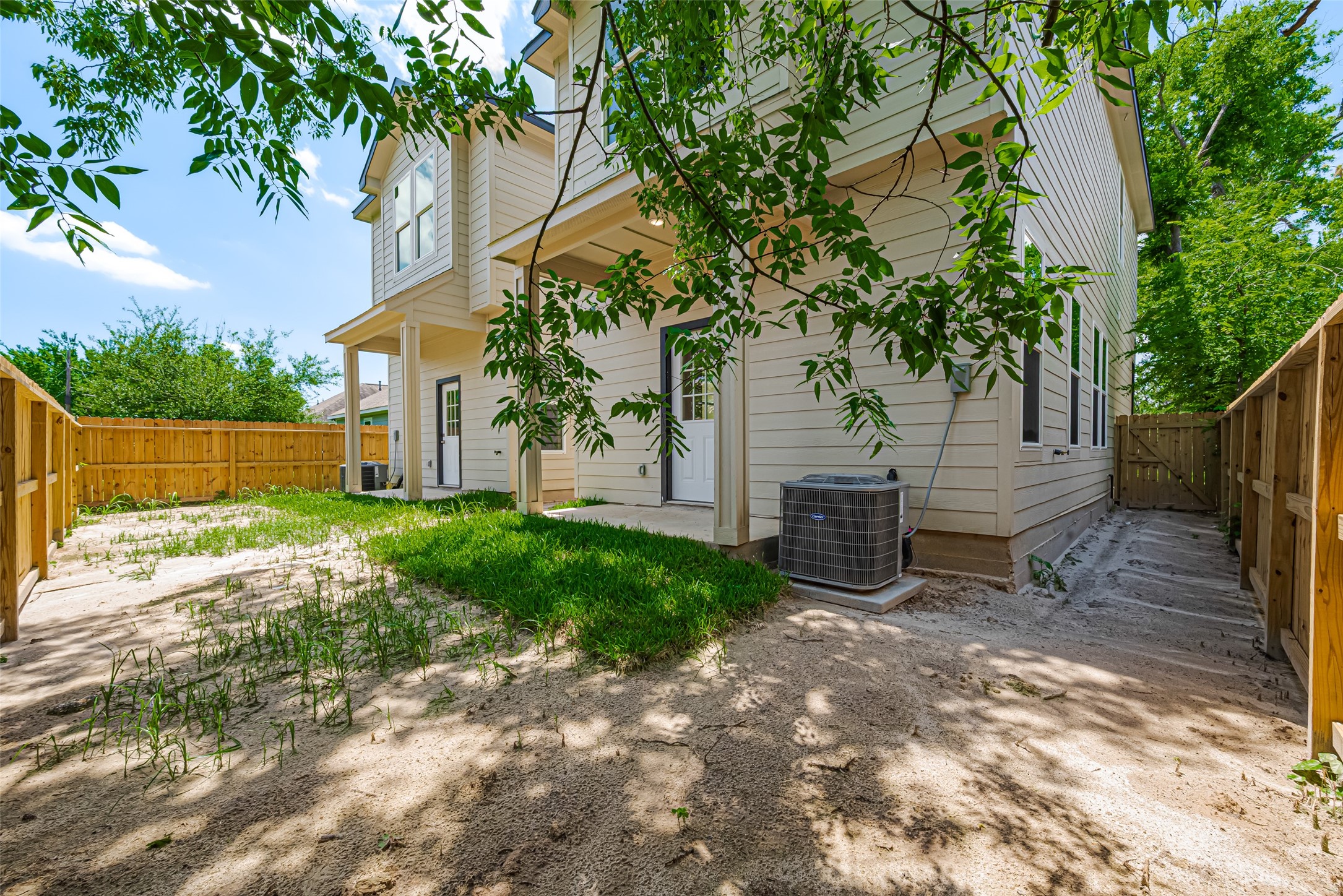 2414 Sam Wilson Street Houston, TX 77020 - Photo 26 of 29 a view of a house with a yard