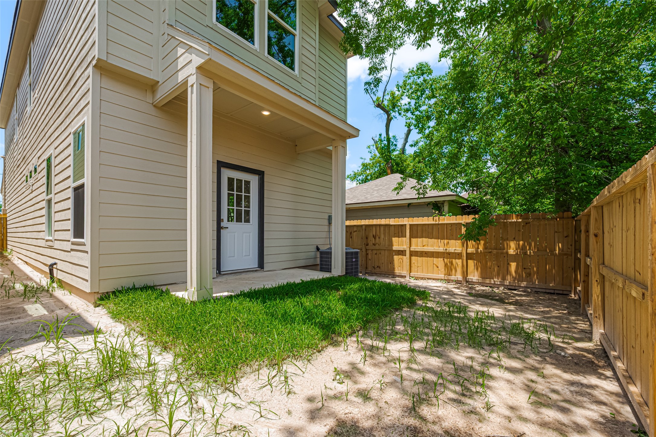 2414 Sam Wilson Street Houston, TX 77020 - Photo 27 of 29 a view of a house with a yard