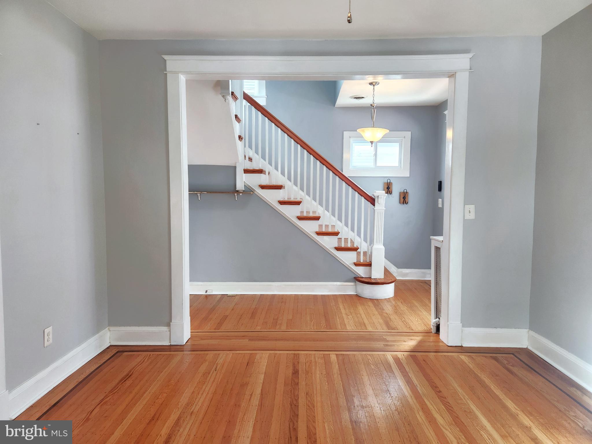 615 Old Home Road Baltimore, MD 21206 - Photo 7 of 31 a view of entryway and hall with wooden floor
