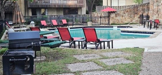 4559 North O'Connor Road, Unit 2289 Irving, TX 75062 - Photo 20 of 23 Community pool with a patio area