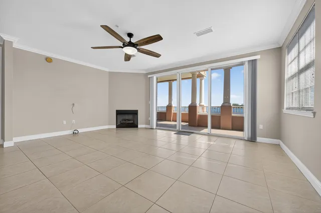 a view of a building with swimming pool