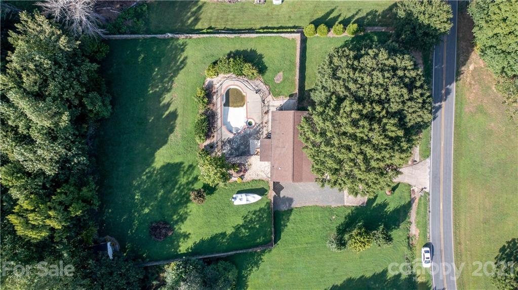 8623 Smith Road Stanfield, NC 28163 - Photo 12 of 27 an aerial view of a house with a yard