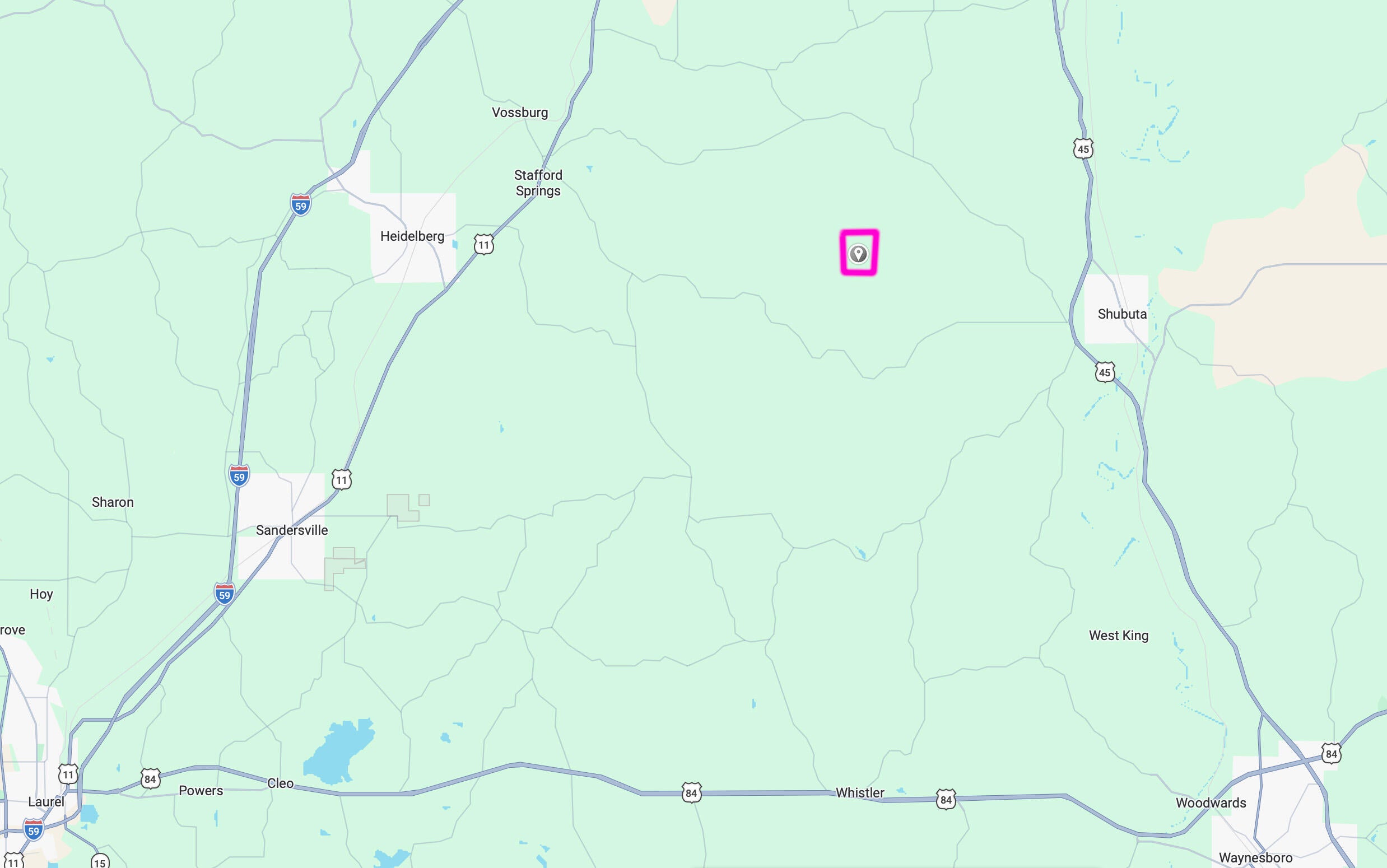 0 Co Road Shubuta, MS 39360 - Photo 3 of 19 map