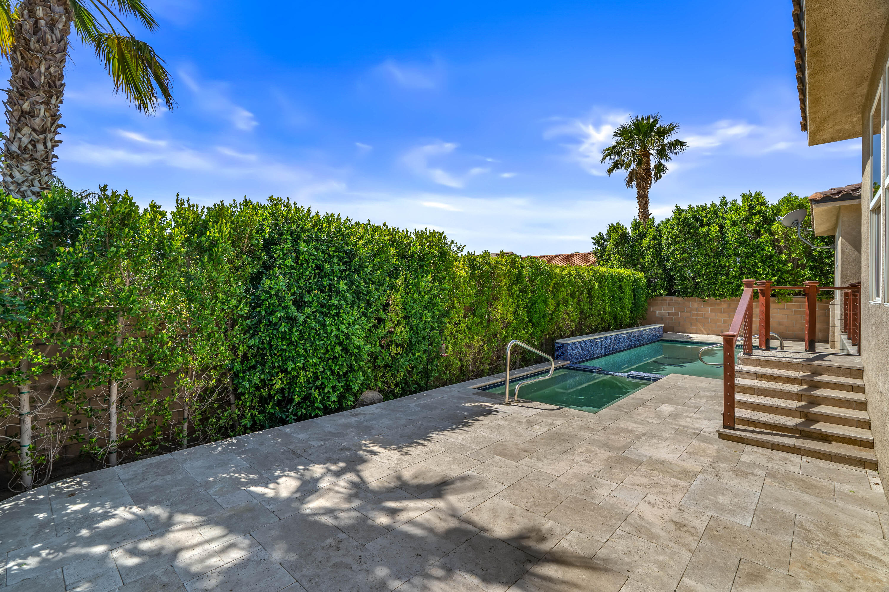 9580 Congressional Road Desert Hot Springs, CA 92240 - Photo 29 of 61 a view of a yard with an outdoor space