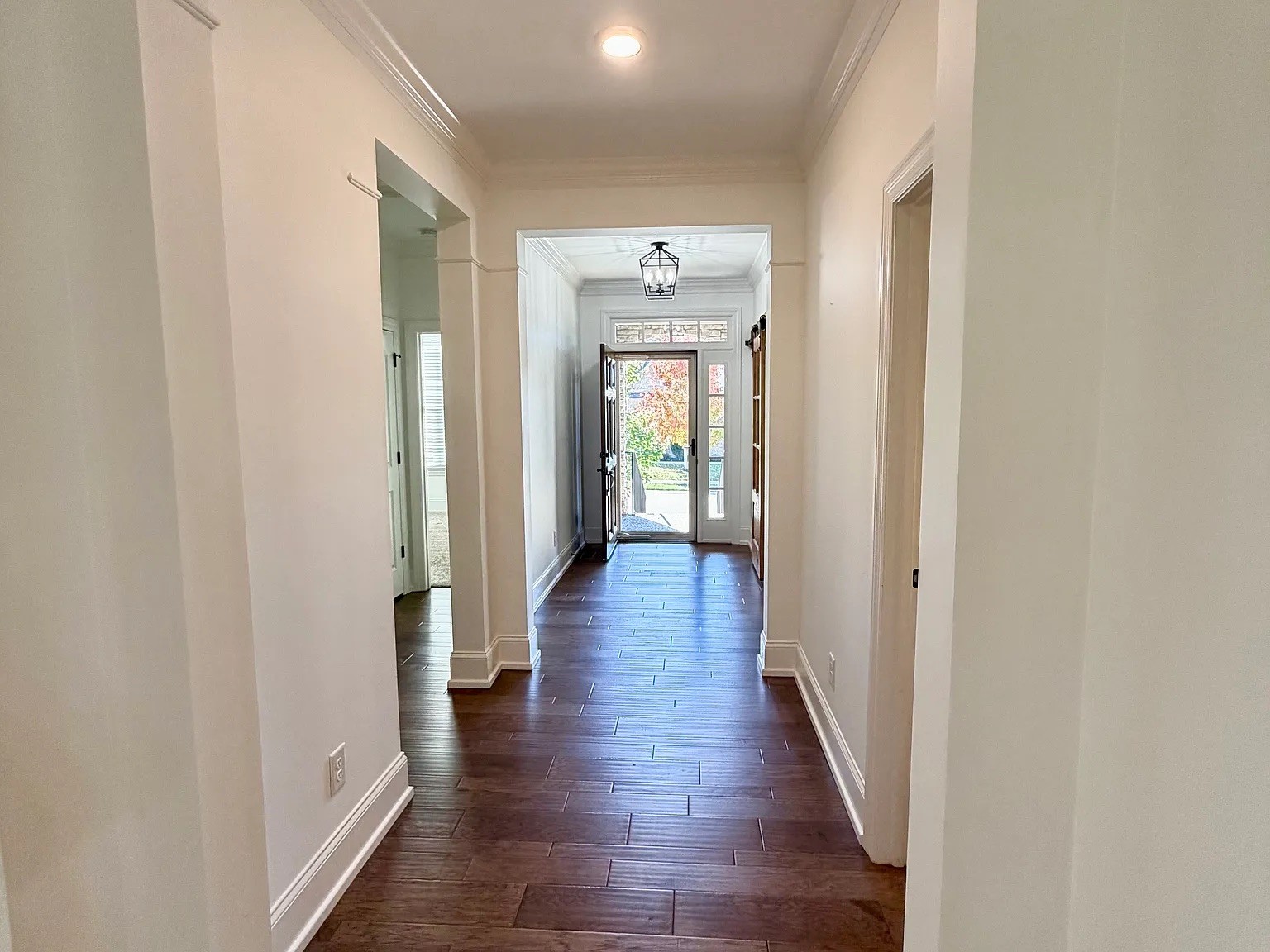 6664 Edgemoore Drive College Grove, TN 37046 - Photo 10 of 25 a view of a hallway with wooden floor