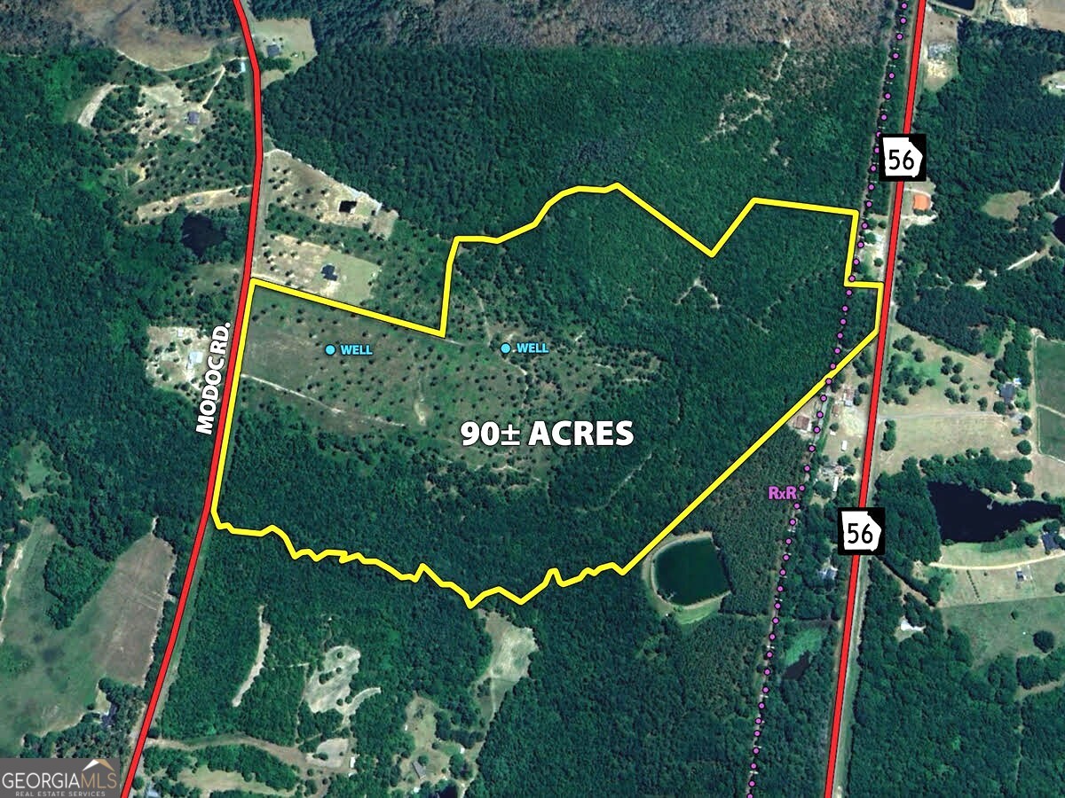 0 Modoc Road Swainsboro, GA 30401 - Photo 1 of 1 an aerial view of a house