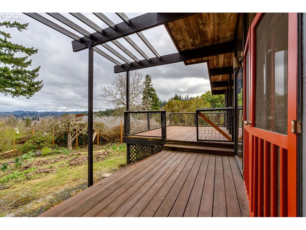2055 Broadview Street Eugene, OR 97405 - Photo 38 of 45 a view of porch with wooden floor