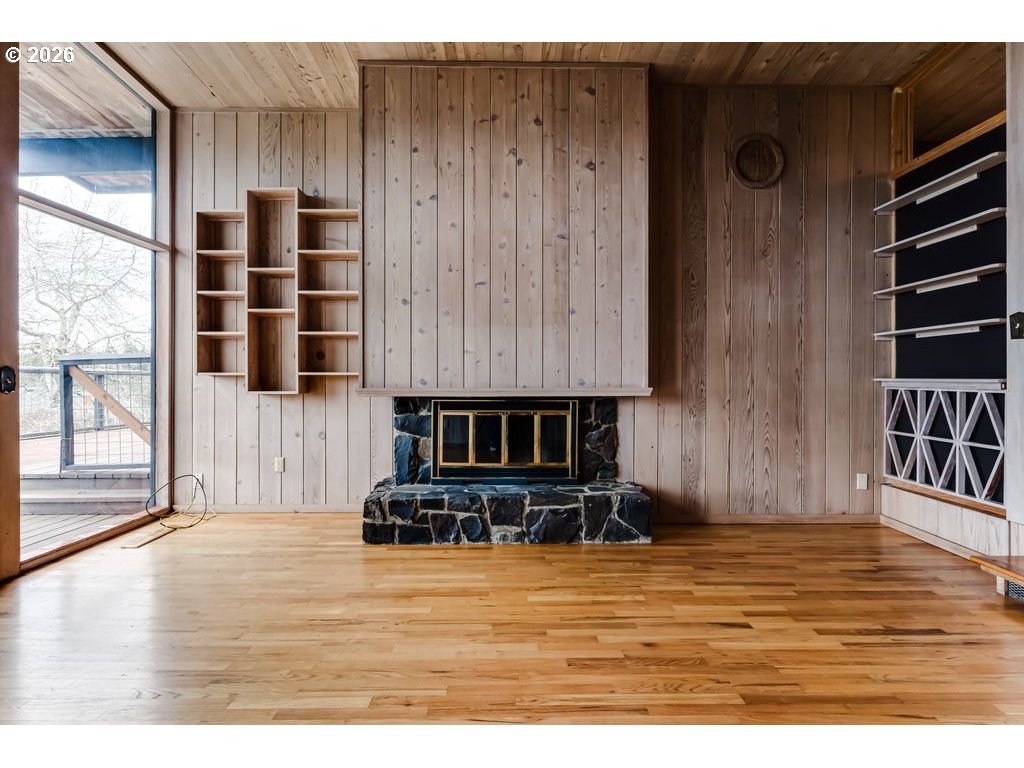 2055 Broadview Street Eugene, OR 97405 - Photo 8 of 45 a view of wooden floor and windows in a room
