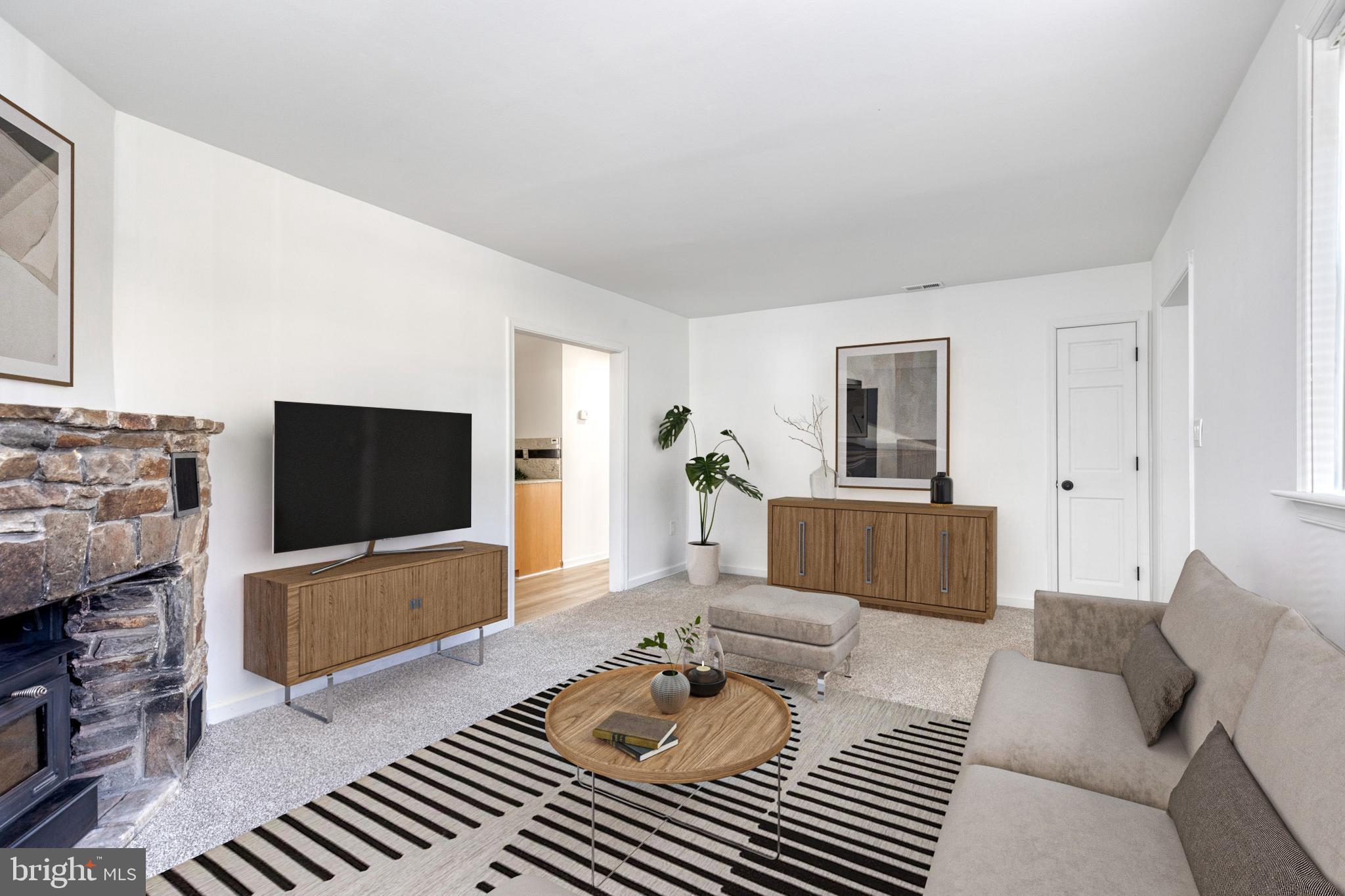 1199 Hampton Road Annapolis, MD 21409 - Photo 5 of 30 Front Living Room with Fireplace