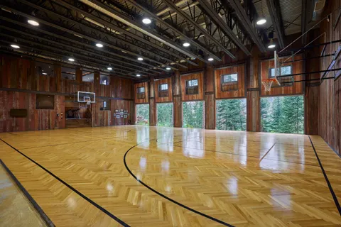 a view of a indoor swimming pool