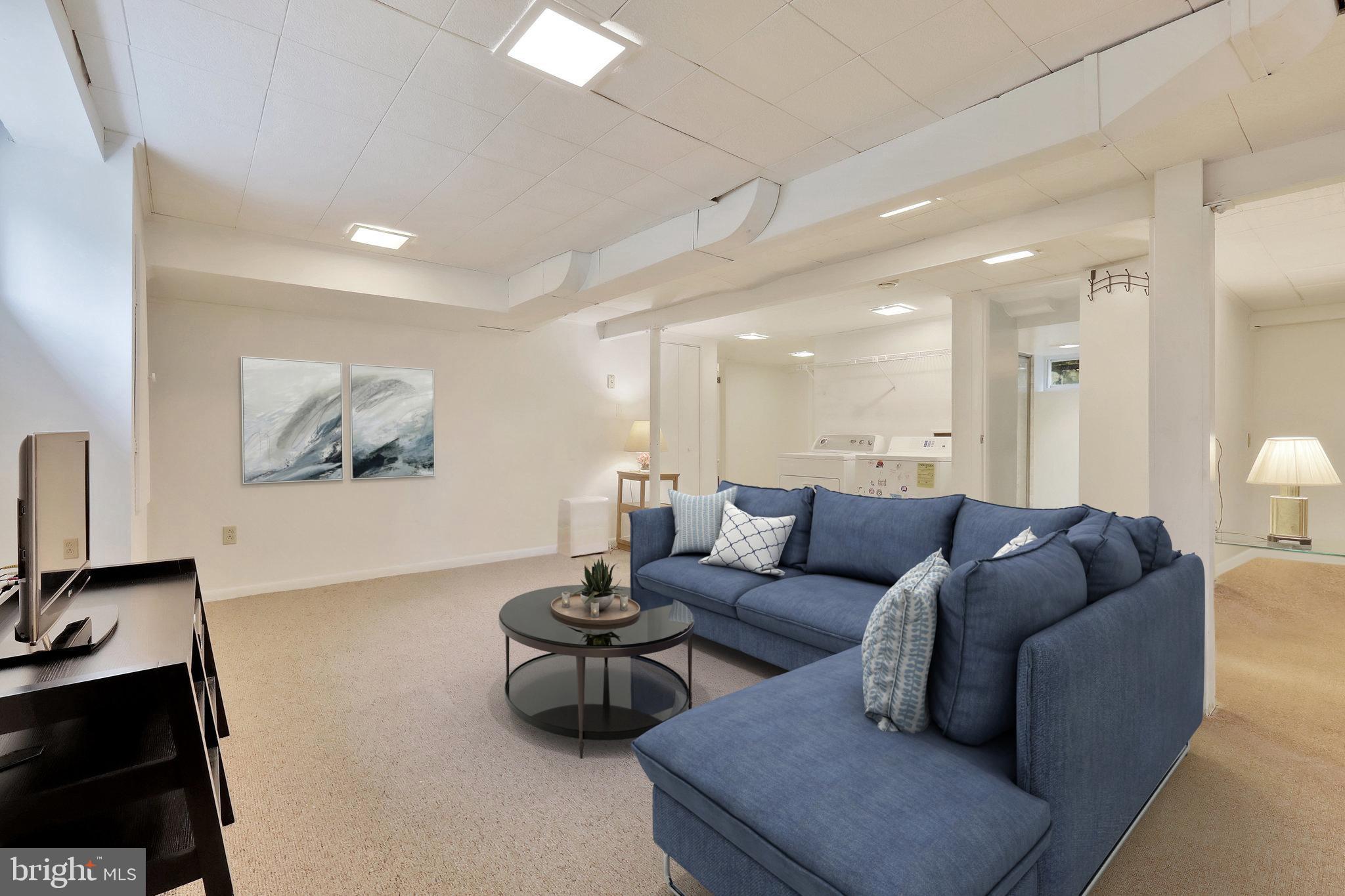 3554 Military Road Arlington, VA 22207 - Photo 23 of 33 Lower level *virtually staged