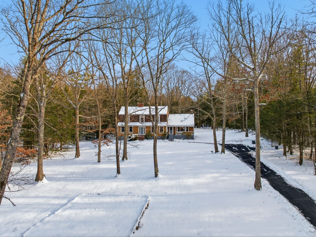 75 Barre Road Hubbardston, MA 01452 - Photo 5 of 42 a view of park with bench and trees