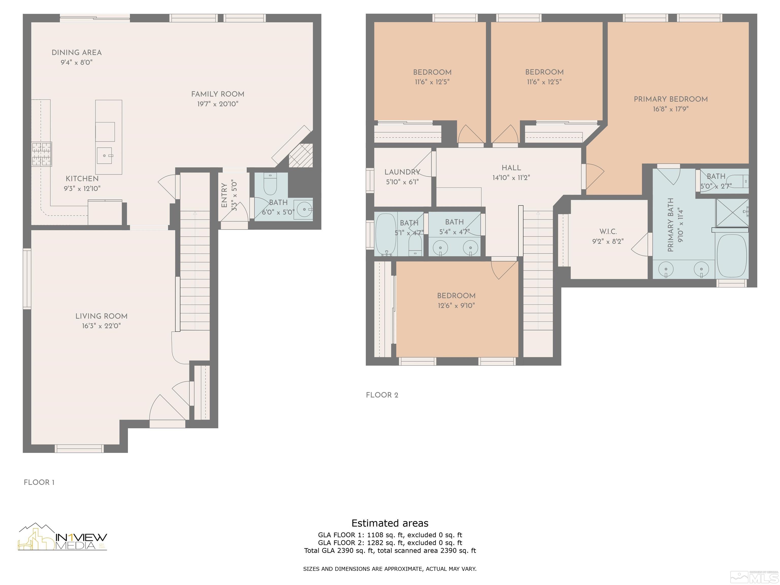10819 Walnut Ridge Drive Reno, NV 89521 - Photo 8 of 22 a picture of a floor plan