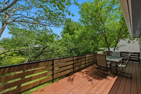 a view of outdoor space with seating space
