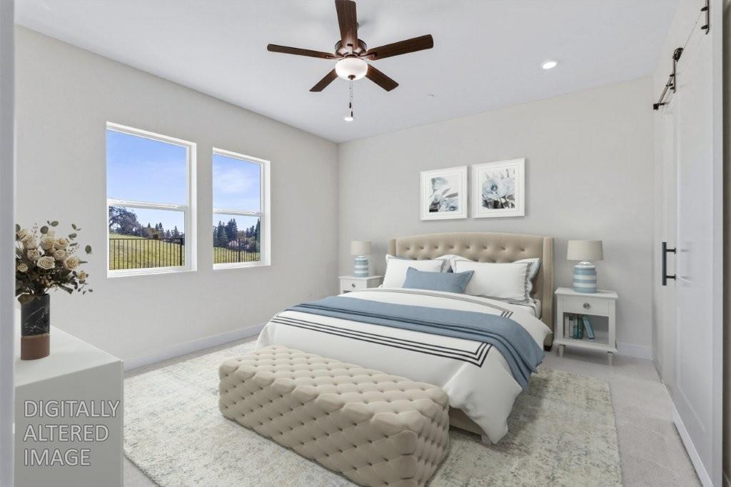 14838 Grace Warren Way Rancho Murieta, CA 95683 - Photo 16 of 22 a large white bed in a white room