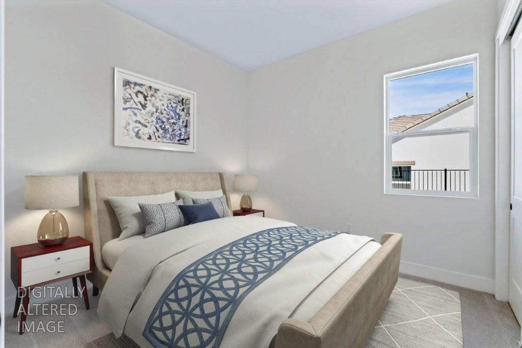 14838 Grace Warren Way Rancho Murieta, CA 95683 - Photo 21 of 22 a bedroom with a bed and a painting on the wall