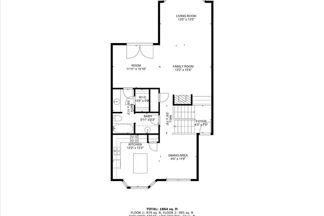 a picture of a floor plan