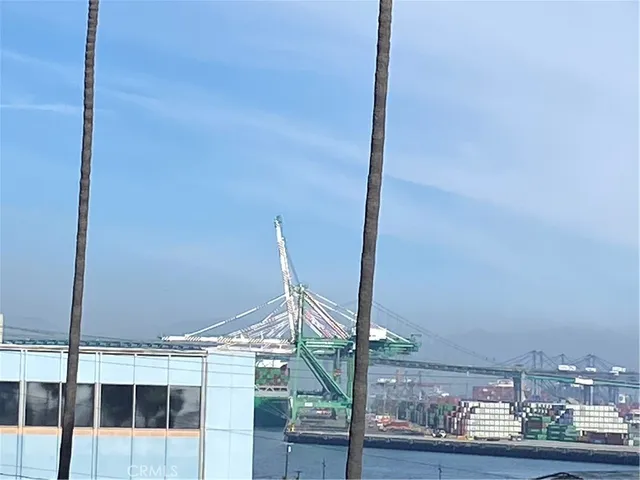 a city view from a balcony