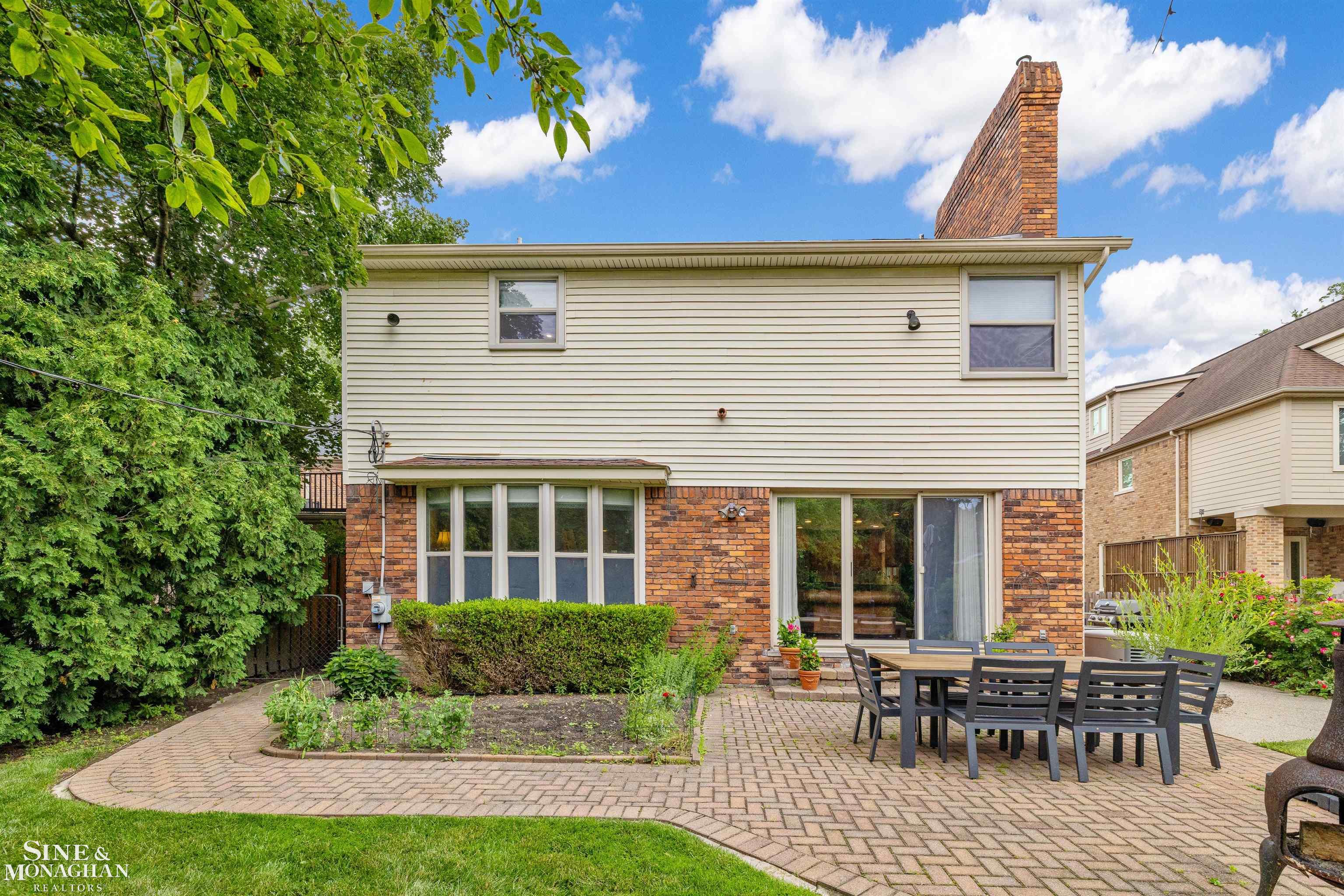 725 Fisher Road Grosse Pointe, MI 48230 - Photo 50 of 63 Brick paver patio