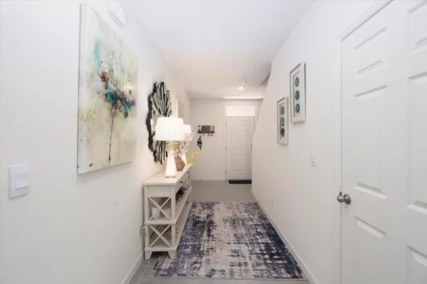 a view of a room with baby toys