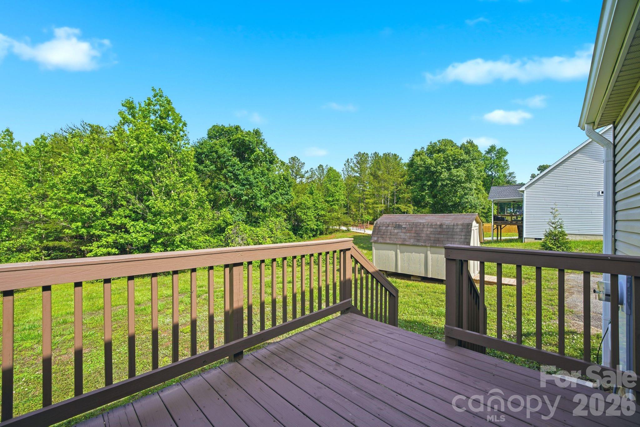 2368 Beth Haven Church Road Denver, NC 28037 - Photo 37 of 42 a view of a wooden roof deck