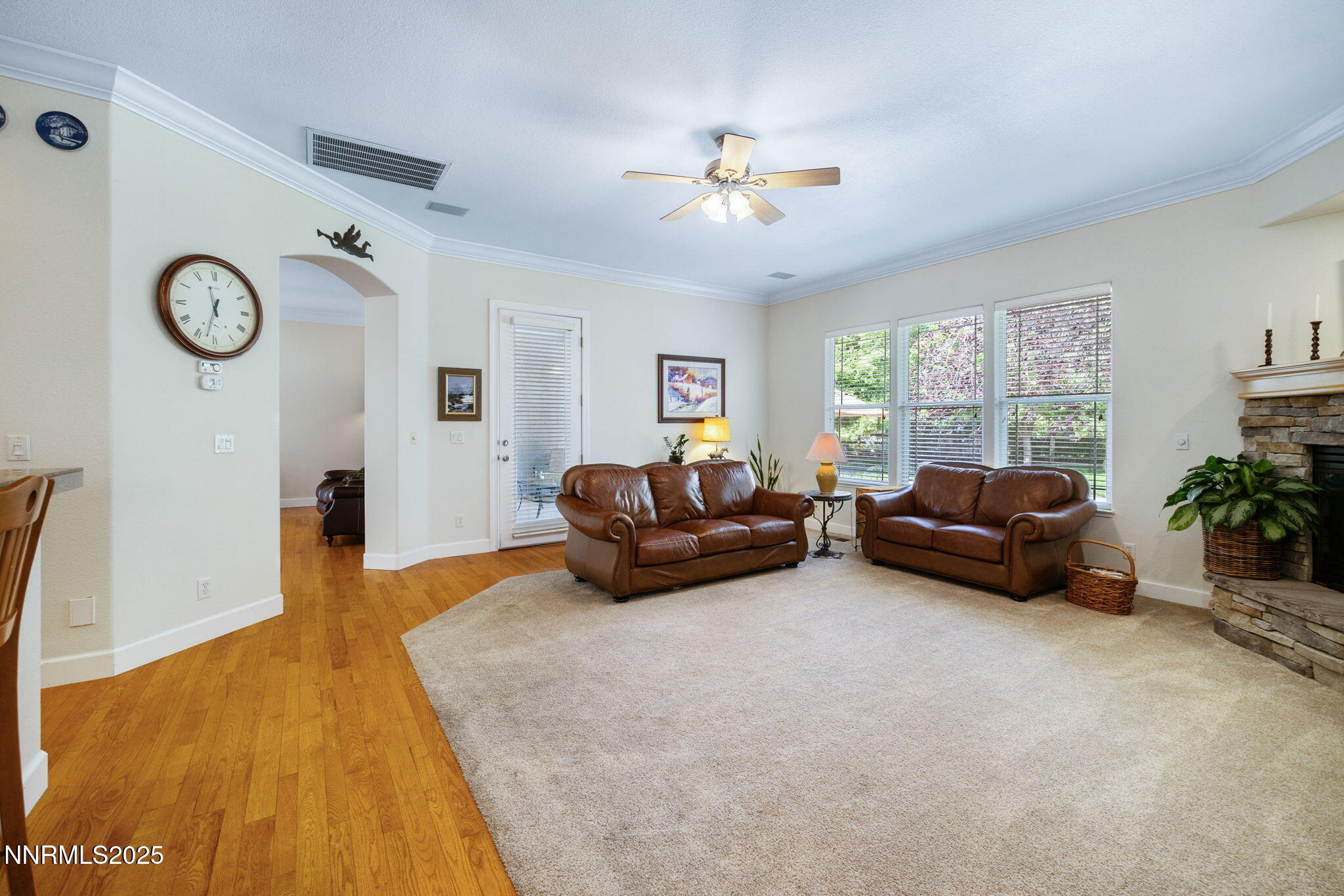 4865 Buckhaven Road Reno, NV 89519 - Photo 18 of 47 a living room with furniture and a large window