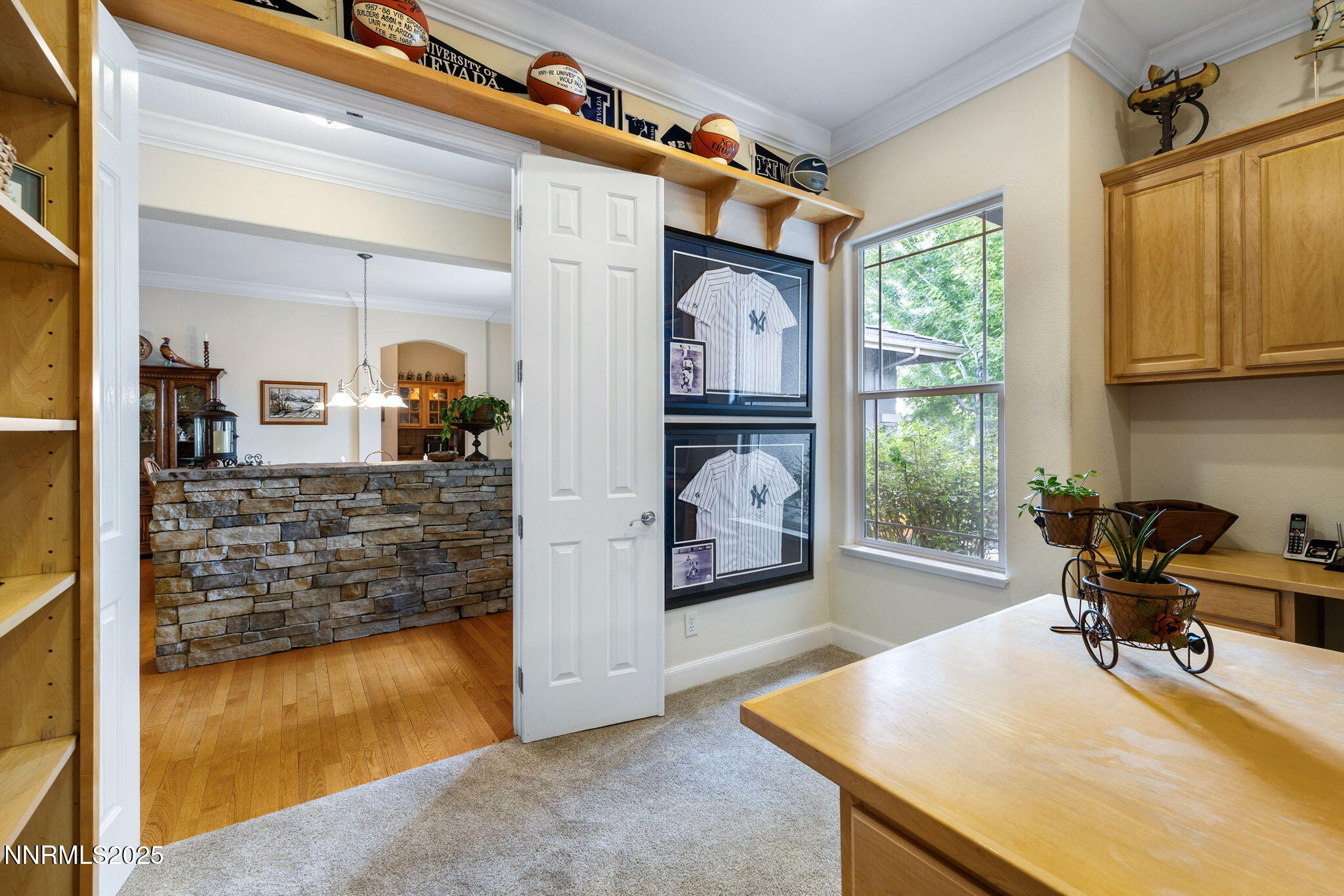 4865 Buckhaven Road Reno, NV 89519 - Photo 19 of 47 a room with pool table and a window
