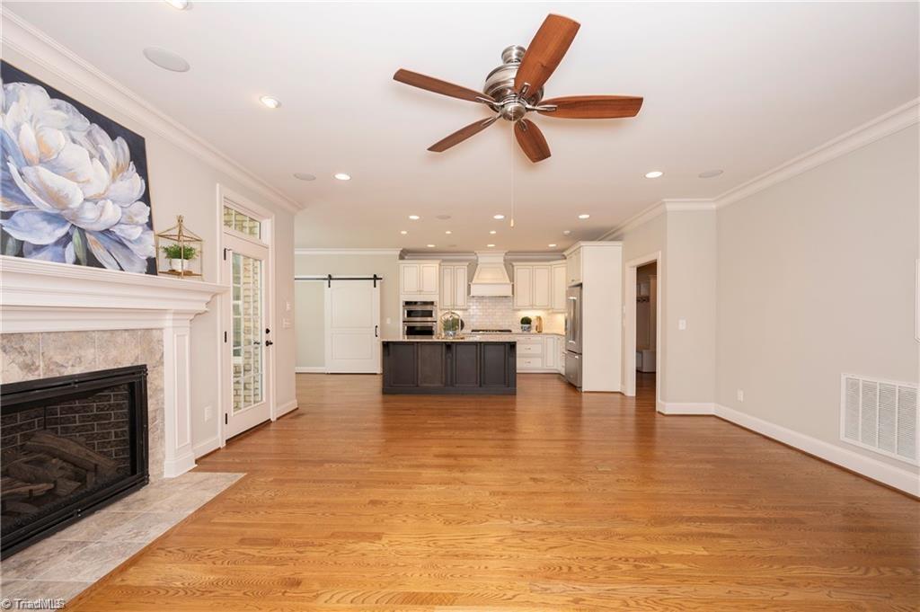 1953 Woodstock Road Clemmons, NC 27012 - Photo 6 of 43 Living Room towards Kitchen